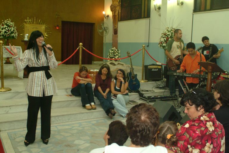 2007 - Na igreja católica 2007 - Na igreja católica