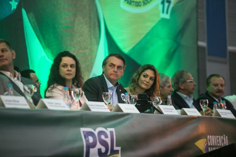 Jair Bolsonaro foi escolhido o candidato do PSL à Presidência da República Jair Bolsonaro foi escolhido o candidato do PSL à Presidência da República