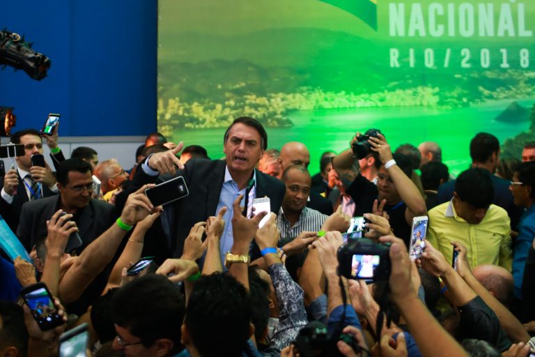 Jair Bolsonaro foi escolhido o candidato do PSL à Presidência da República Jair Bolsonaro foi escolhido o candidato do PSL à Presidência da República