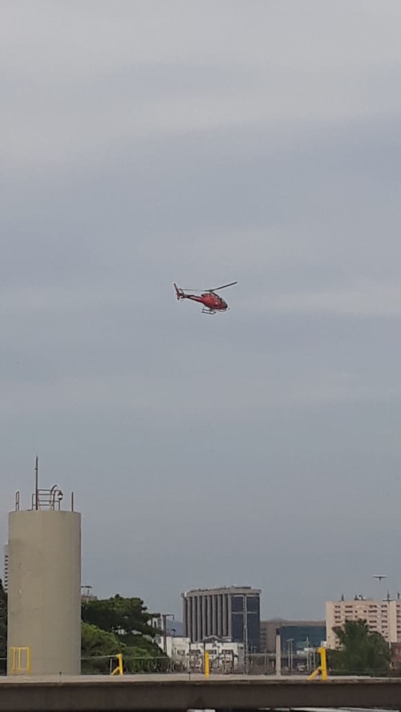 Maquinista foi resgatado após mais de sete horas Maquinista foi resgatado após mais de sete horas