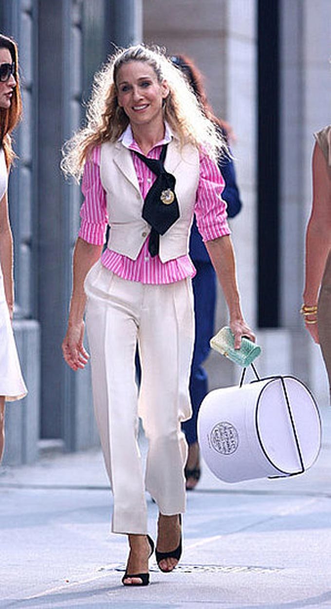 O magnífico estilo de Carrie em Sex in the City O magnífico estilo de Carrie em Sex in the City