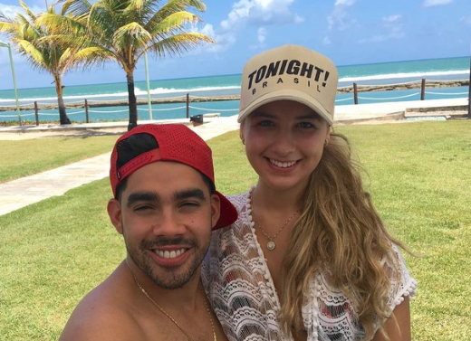 Gabriel Diniz e a namorada Karoline Calheiros Gabriel Diniz e a namorada Karoline Calheiros