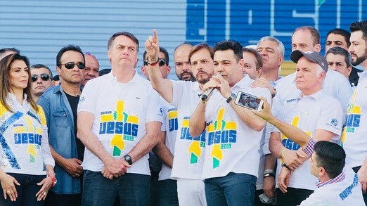 Feliciano aproveita a Marcha Para Jesus em família Feliciano aproveita a Marcha Para Jesus em família