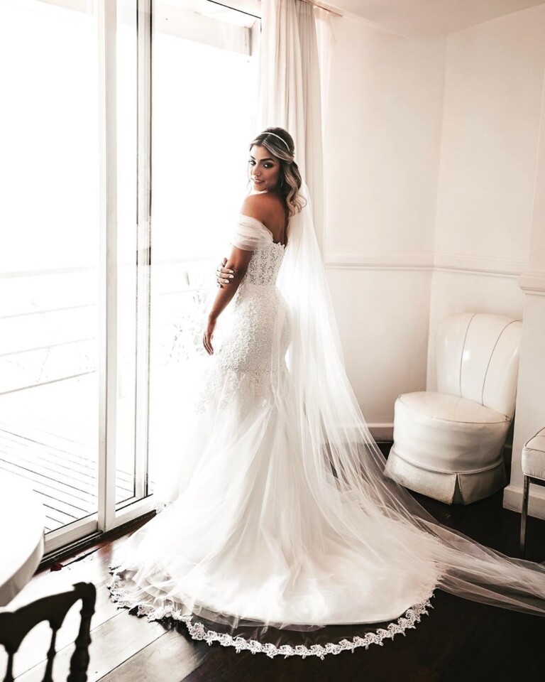 O vestido dos sonhos de Thainá Fernandes, noiva de Mumuzinho O vestido dos sonhos de Thainá Fernandes, noiva de Mumuzinho