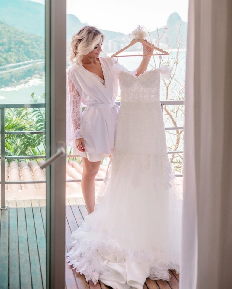 O vestido dos sonhos de Thainá Fernandes, noiva de Mumuzinho O vestido dos sonhos de Thainá Fernandes, noiva de Mumuzinho