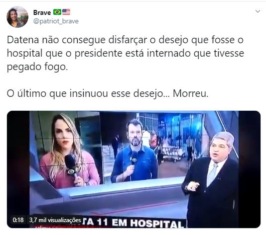 Datena é criticado após Datena é criticado após