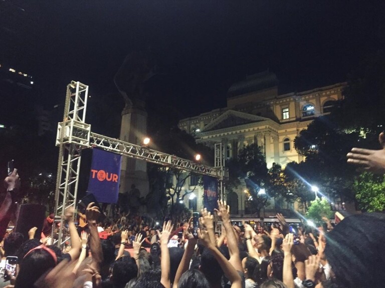 Céu na Terra Movement reúne 5 mil pessoas no Rio de Janeiro Céu na Terra Movement reúne 5 mil pessoas no Rio de Janeiro