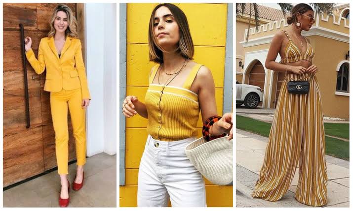 Mellow yellow, um tom de amarelo mais queimado Mellow yellow, um tom de amarelo mais queimado