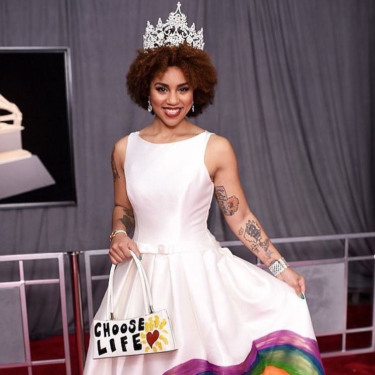 No Grammy 2018, ela se posicionou contra o aborto No Grammy 2018, ela se posicionou contra o aborto
