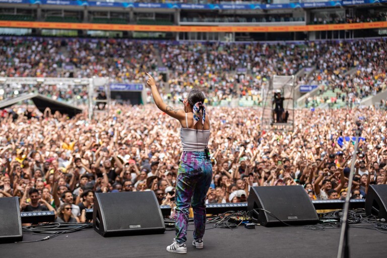 The Send no Allianz Parque The Send no Allianz Parque