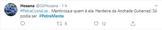 Internautas repudiaram ataques da cineasta a Bolsonaro Internautas repudiaram ataques da cineasta a Bolsonaro