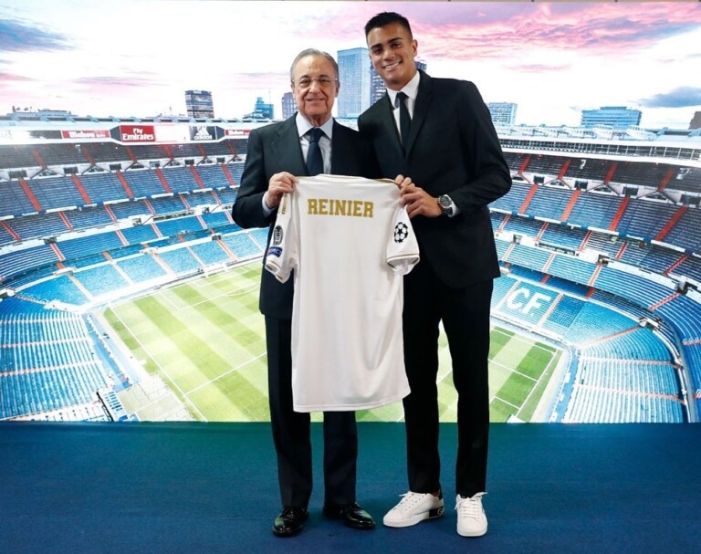Reinier Jesus foi apresentado no Real Madrid Reinier Jesus foi apresentado no Real Madrid