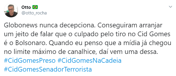 Senador Cid Gomes foi alvo de boletim de ocorrência. Internet pede a prisão do parlamentar Senador Cid Gomes foi alvo de boletim de ocorrência. Internet pede a prisão do parlamentar