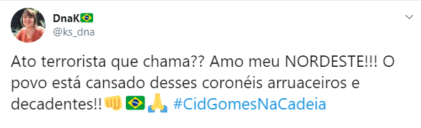 Senador Cid Gomes foi alvo de boletim de ocorrência. Internet pede a prisão do parlamentar Senador Cid Gomes foi alvo de boletim de ocorrência. Internet pede a prisão do parlamentar