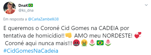 Senador Cid Gomes foi alvo de boletim de ocorrência. Internet pede a prisão do parlamentar Senador Cid Gomes foi alvo de boletim de ocorrência. Internet pede a prisão do parlamentar
