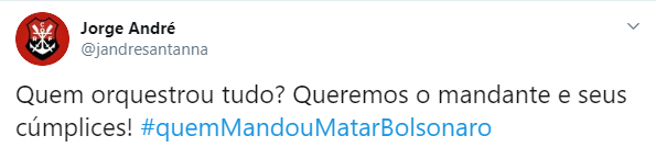 Seguidores apoiaram questionamento de Carlos Bolsonaro e exigiram respostas ao crime Seguidores apoiaram questionamento de Carlos Bolsonaro e exigiram respostas ao crime