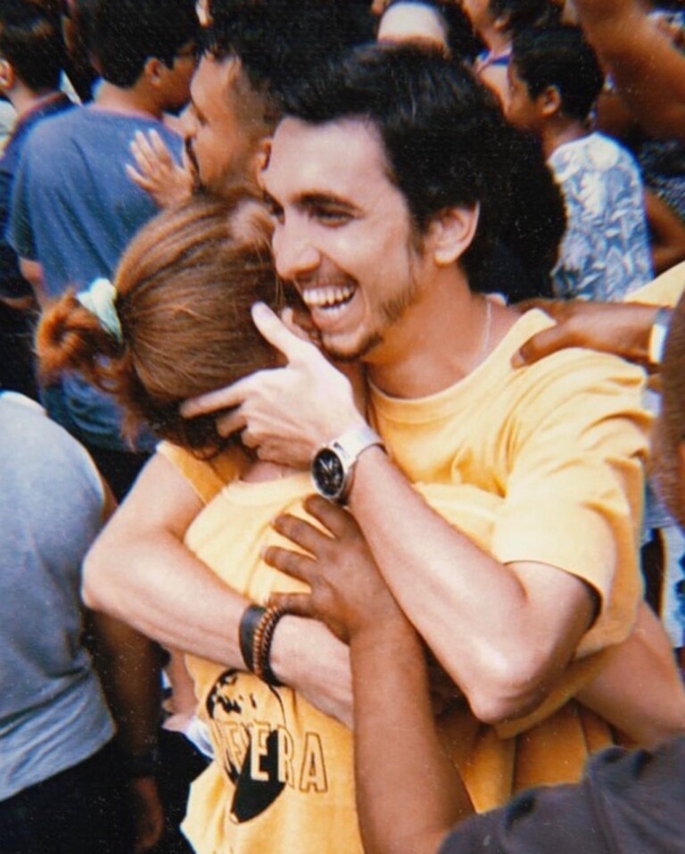 O Allianz Parque foi palco pro pedido de Vitor à namorada Gabriela O Allianz Parque foi palco pro pedido de Vitor à namorada Gabriela