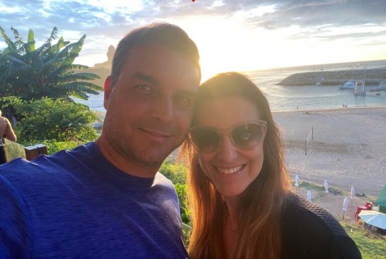 Flávio Bolsonaro e família curtem Fernando de Noronha Flávio Bolsonaro e família curtem Fernando de Noronha