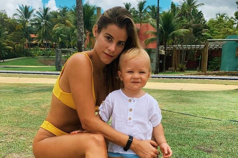 Shantal Verdelho e o filho, Filipo