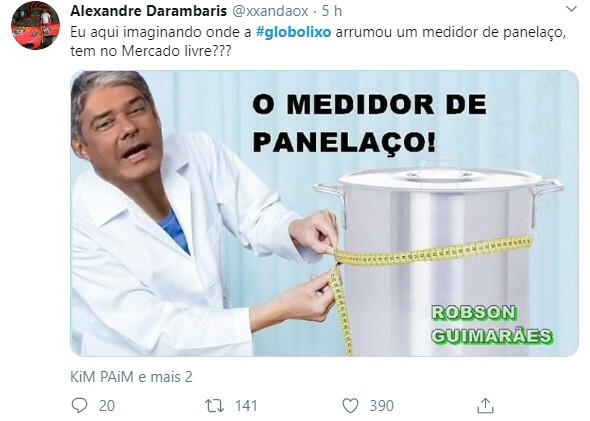 Internautas criticaram a Globo por diminuir espaço das manifestações favoráveis ao presidente