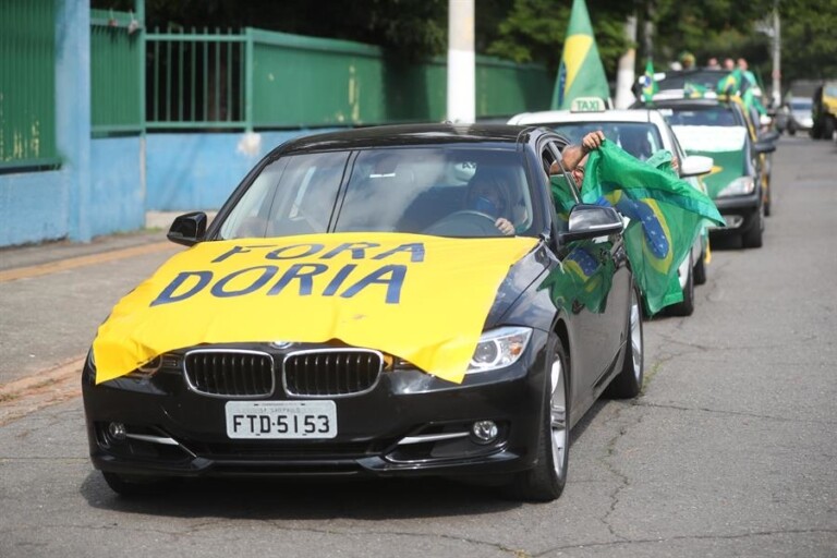 João Doria foi alvo de uma carreata pelo impeachment do governador