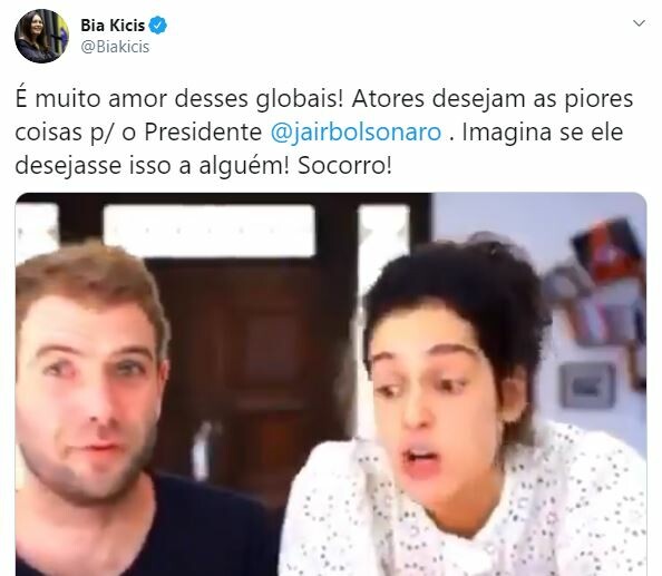 Internautas repudiam discurso de ódio de Maria Flor Internautas repudiam discurso de ódio de Maria Flor