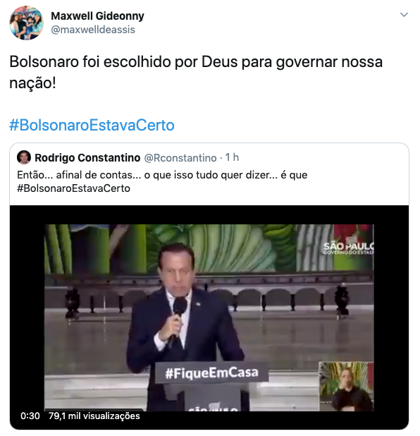 Internautas lembraram que Jair Bolsonaro já havia investido na cloroquina mesmo antes do sucesso do remédio