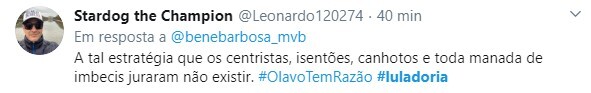 Doria foi duramente criticado após compartilhar publicação de Lula